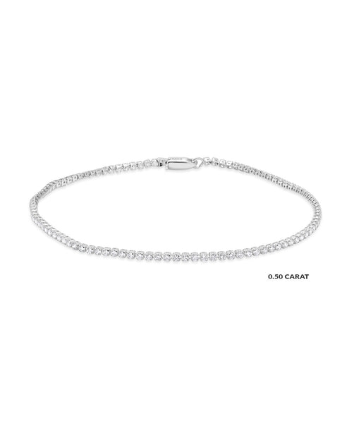 14K Gold Natural Diamond Tennis Bracelets – Bellman Jewelers