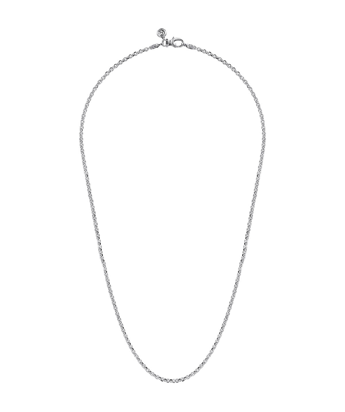 20 Inch 925 Sterling Silver Solid Men's Link Chain Necklace