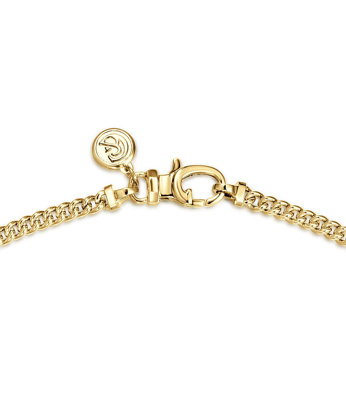 22 Inch 3mm 14K Yellow Gold Hollow Men's Cuban Link Chain Necklace