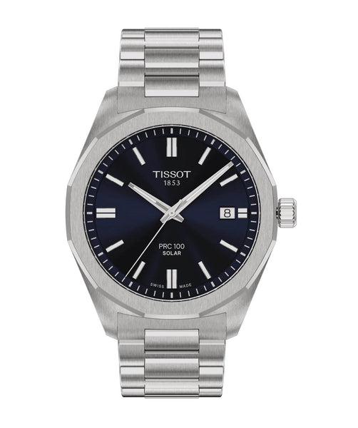TISSOT PRC 100 ソーラー 39MM TISSOT PRC 100 SOLAR 39MM – Bellman Jewelers
