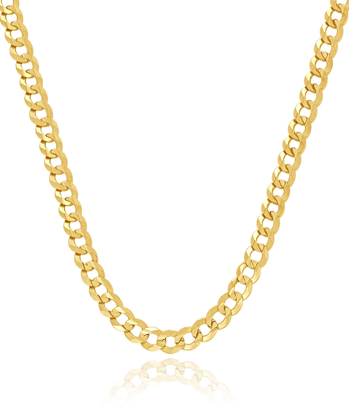 10K Yellow Gold 6mm Miami Cuban Chain 20"