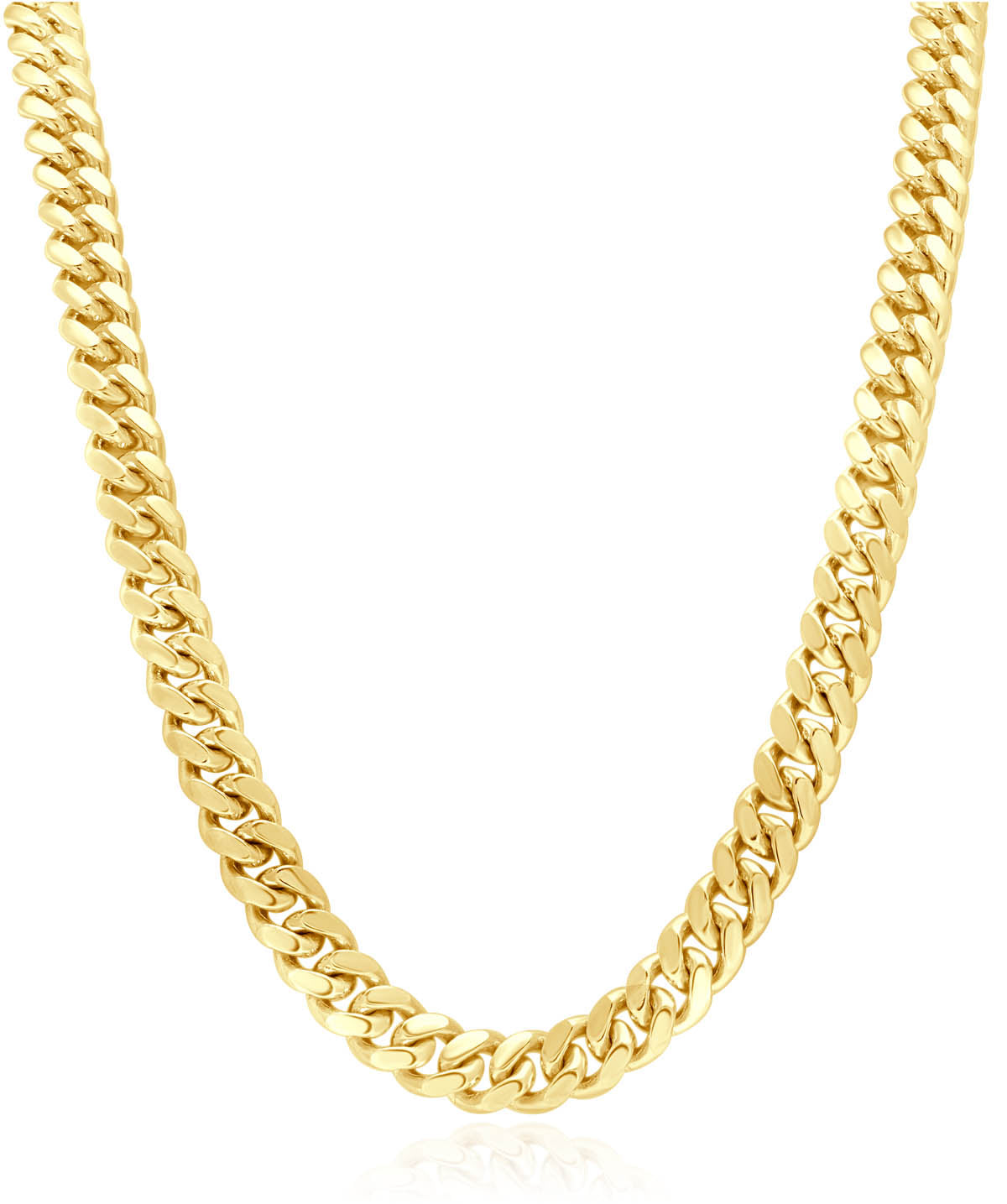 10K Yellow Gold 22 inch 6.0mm Miami Cuban Chain