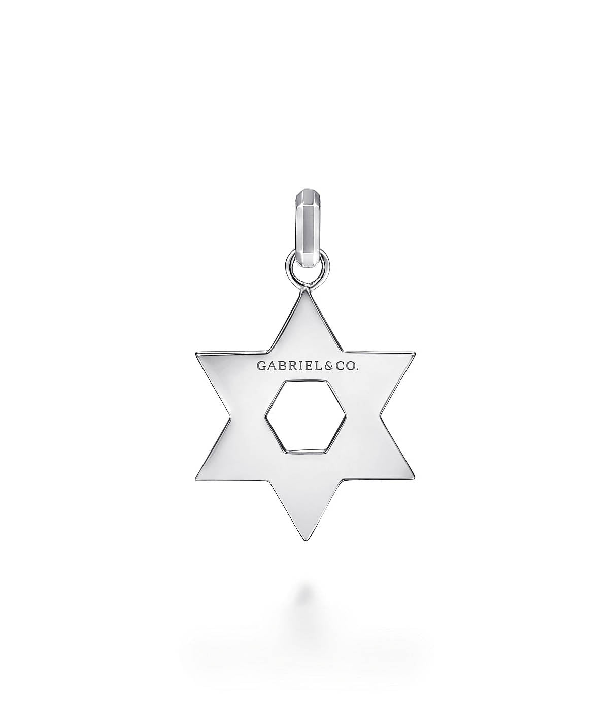 925 Sterling Silver Star of David Pendant
