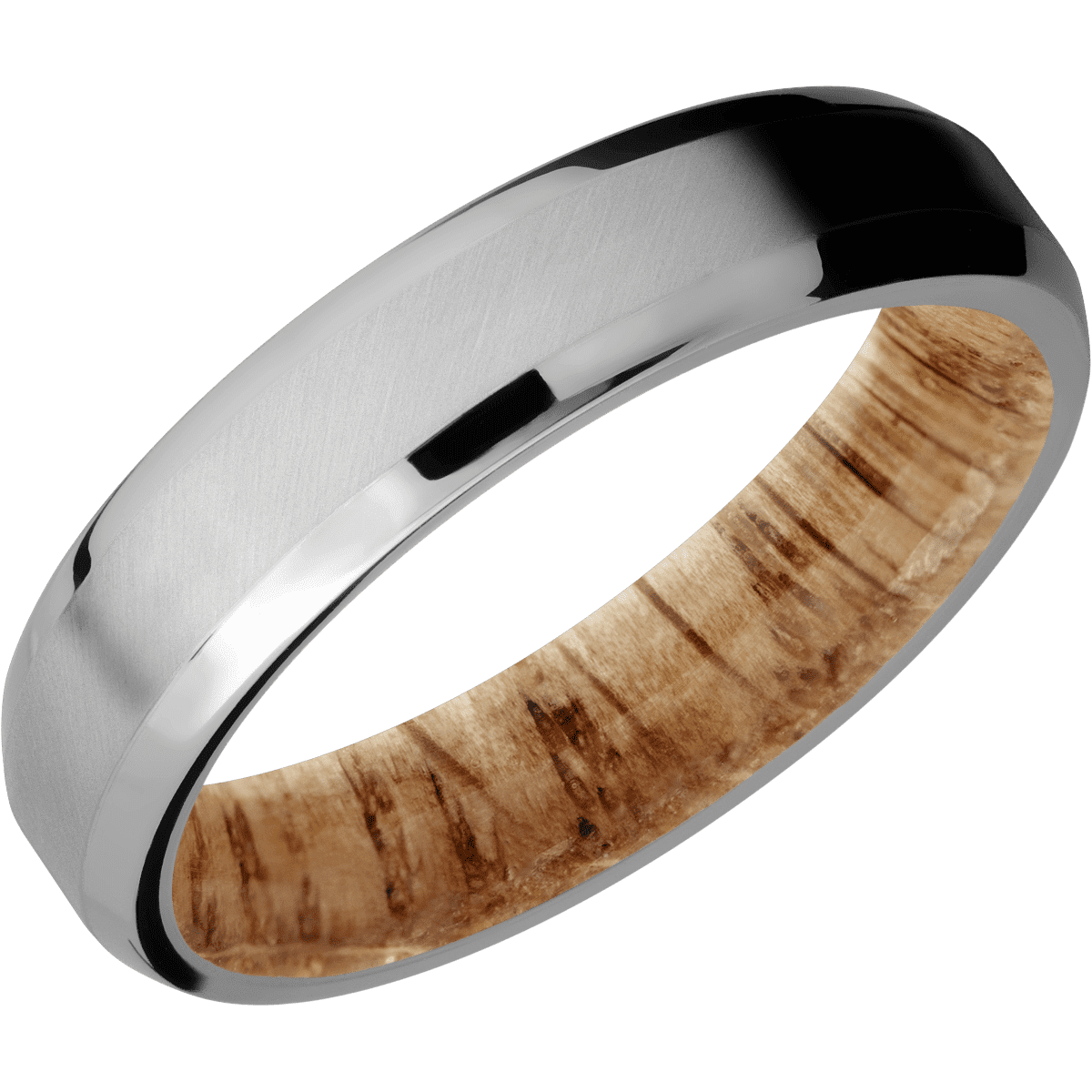 Titanium + Anglesatin , Polish Finish + Natural Oak