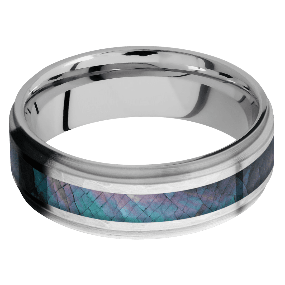 Cobalt Chrome + Hammer , Satin Finish