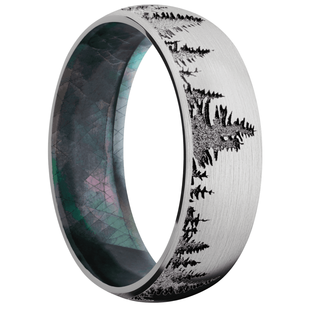 14K White Gold + Satin Finish + BMOP