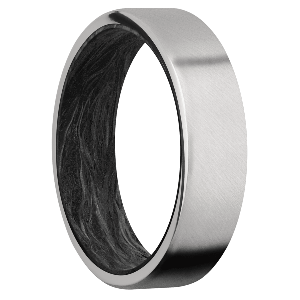 Titanium + Anglesatin Finish + Forged Carbon Fiber