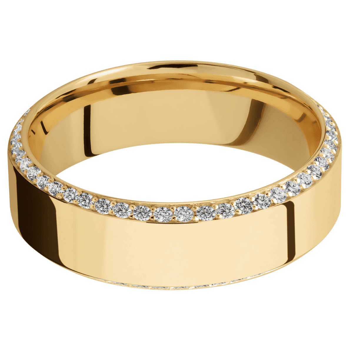 10K Yellow Gold + Polish , Polish Finish