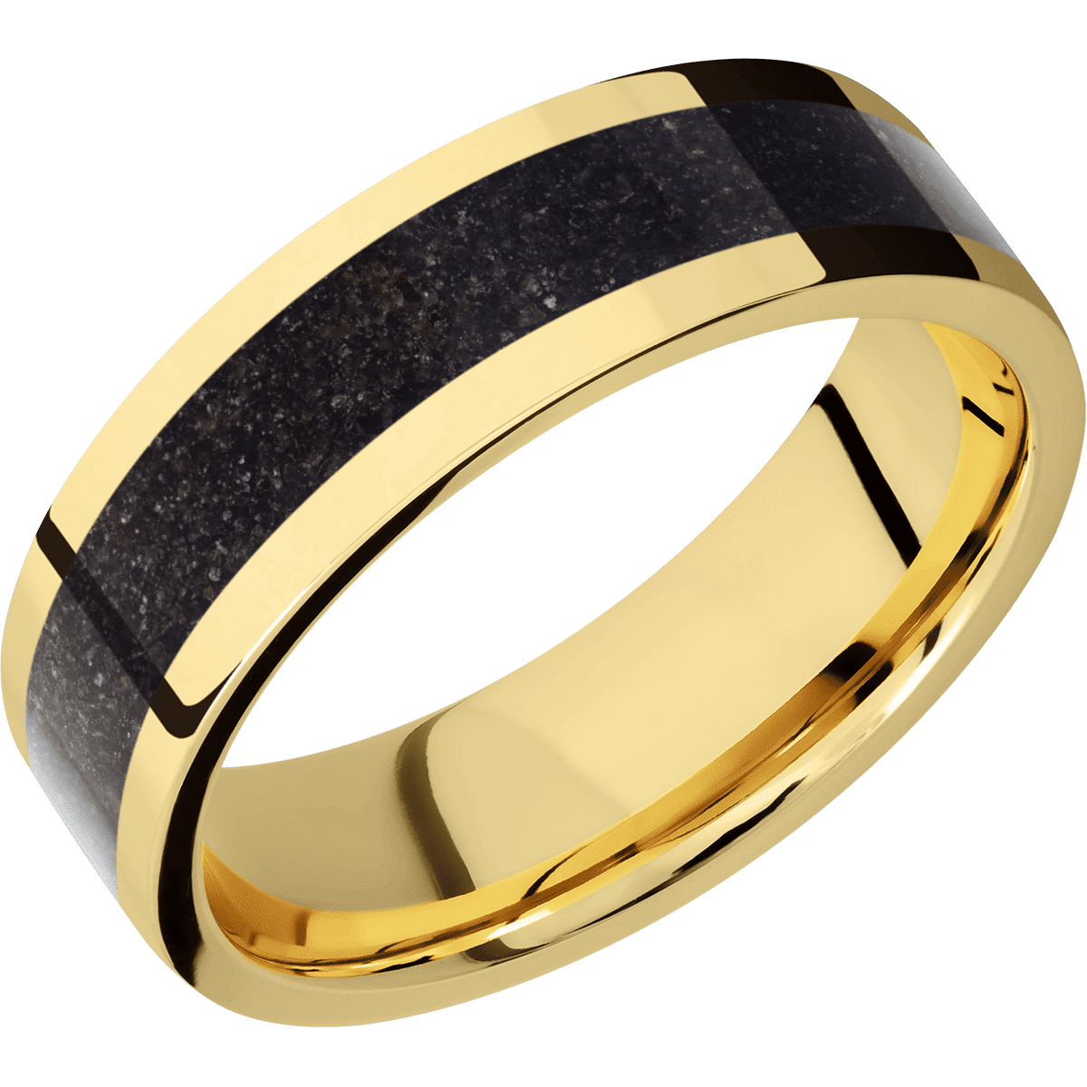 10K Yellow Gold + Polish Finish