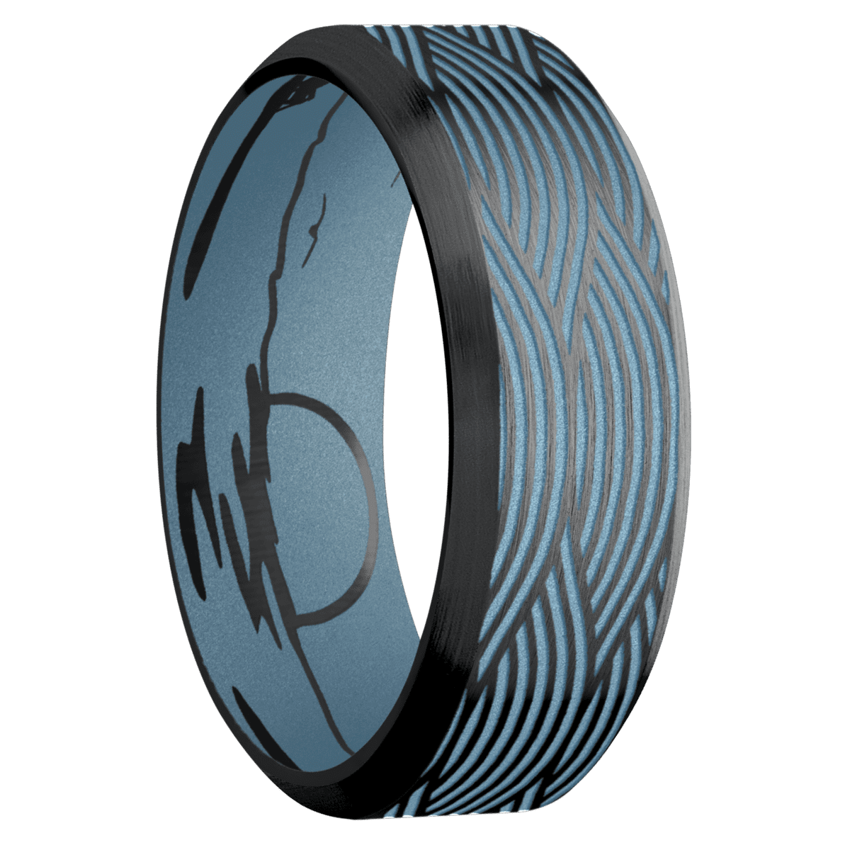 Zirconium + Satin , Satin Finish + Polar Blue