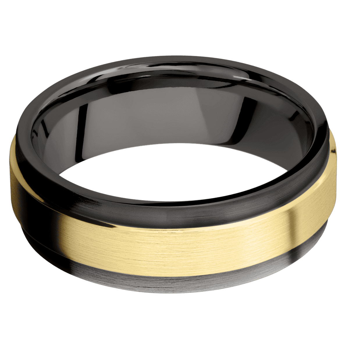 Tantalum Noir + Polish , Satin Finish