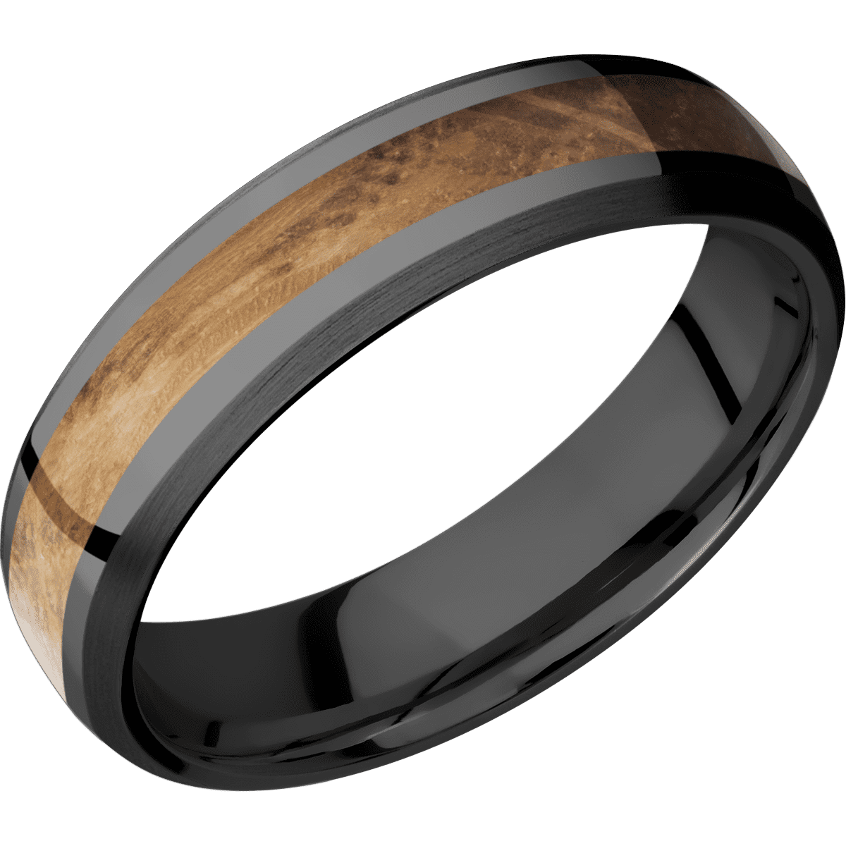 Zirconium + Polish , Satin Finish