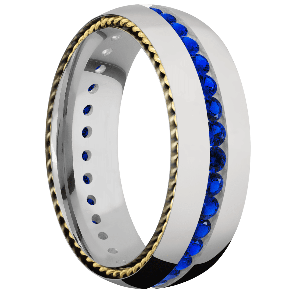 Titanium + Polish Finish