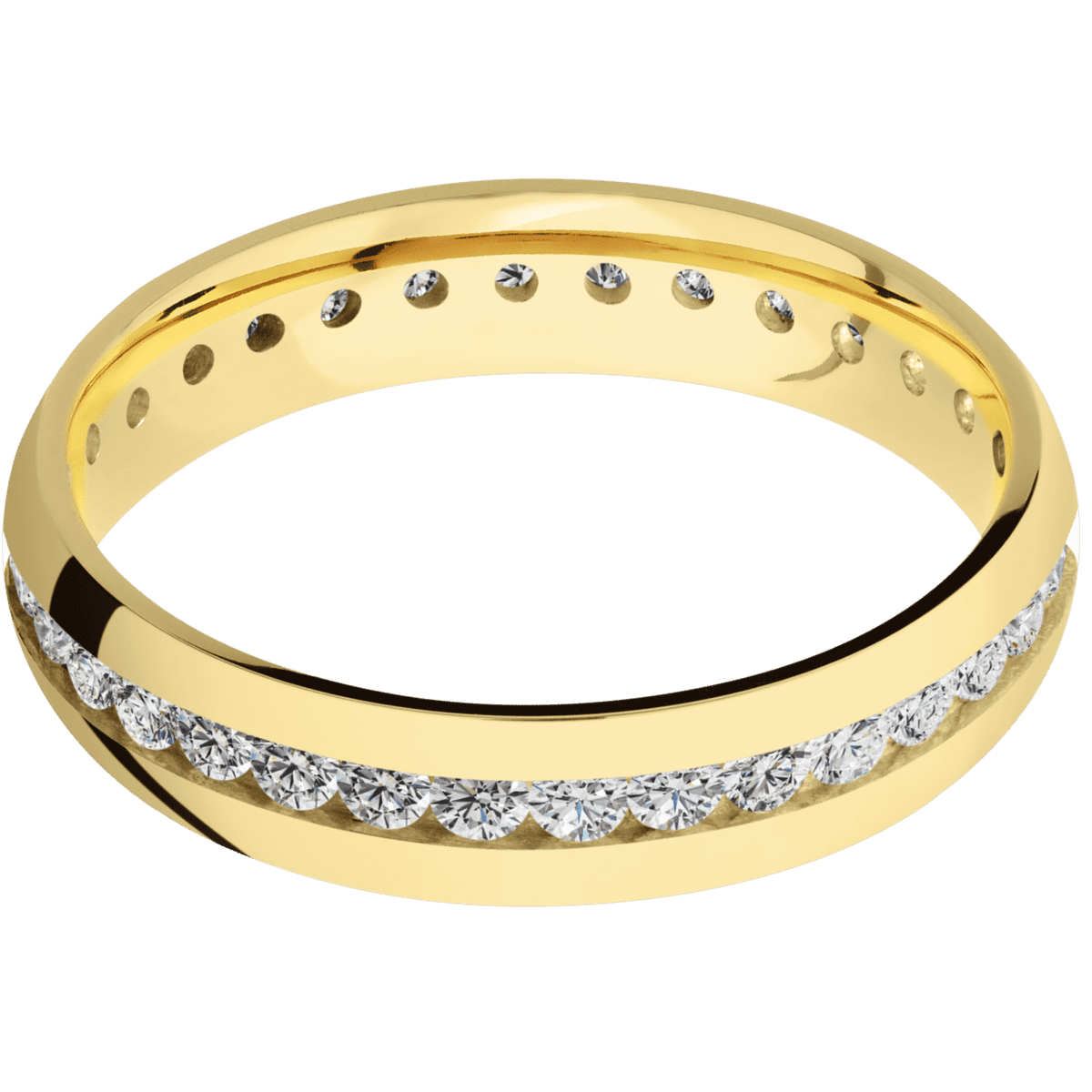 10K Yellow Gold + Polish Finish