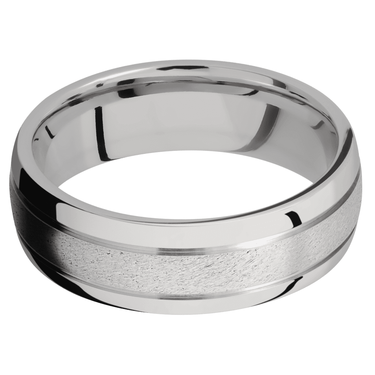 Titanium + Stone , Polish Finish