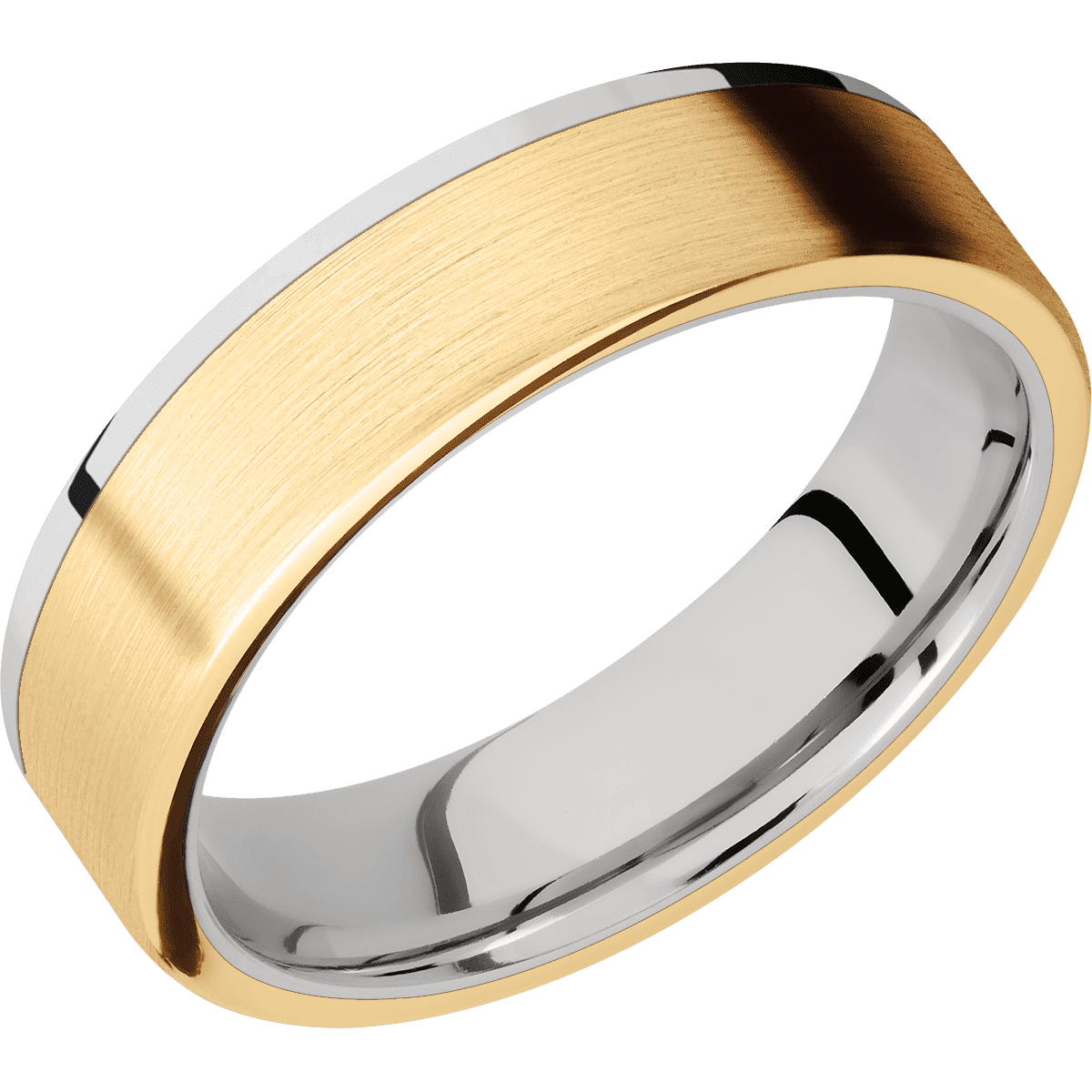 14K White Gold + Polish Finish