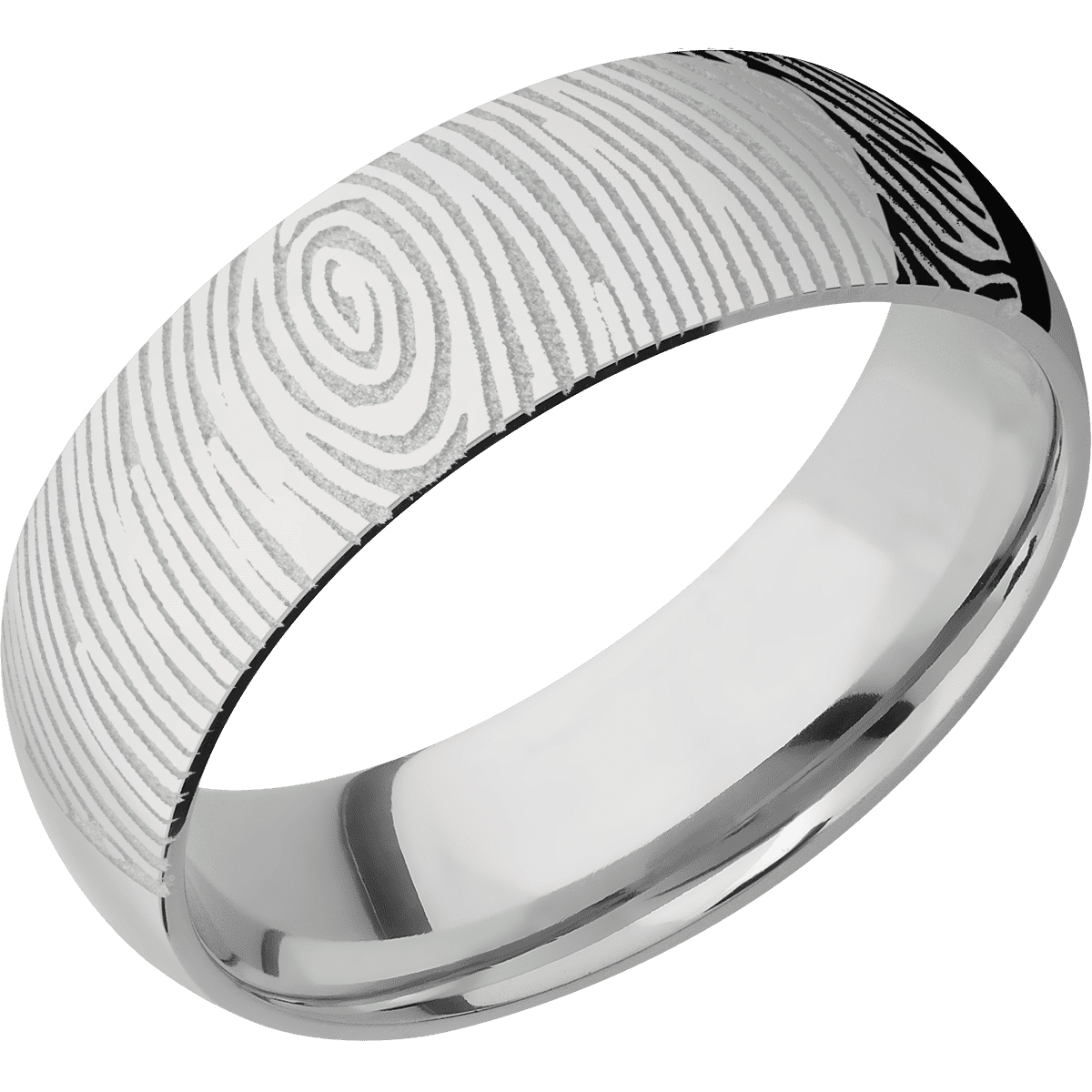 10K White Gold + Polish Finish