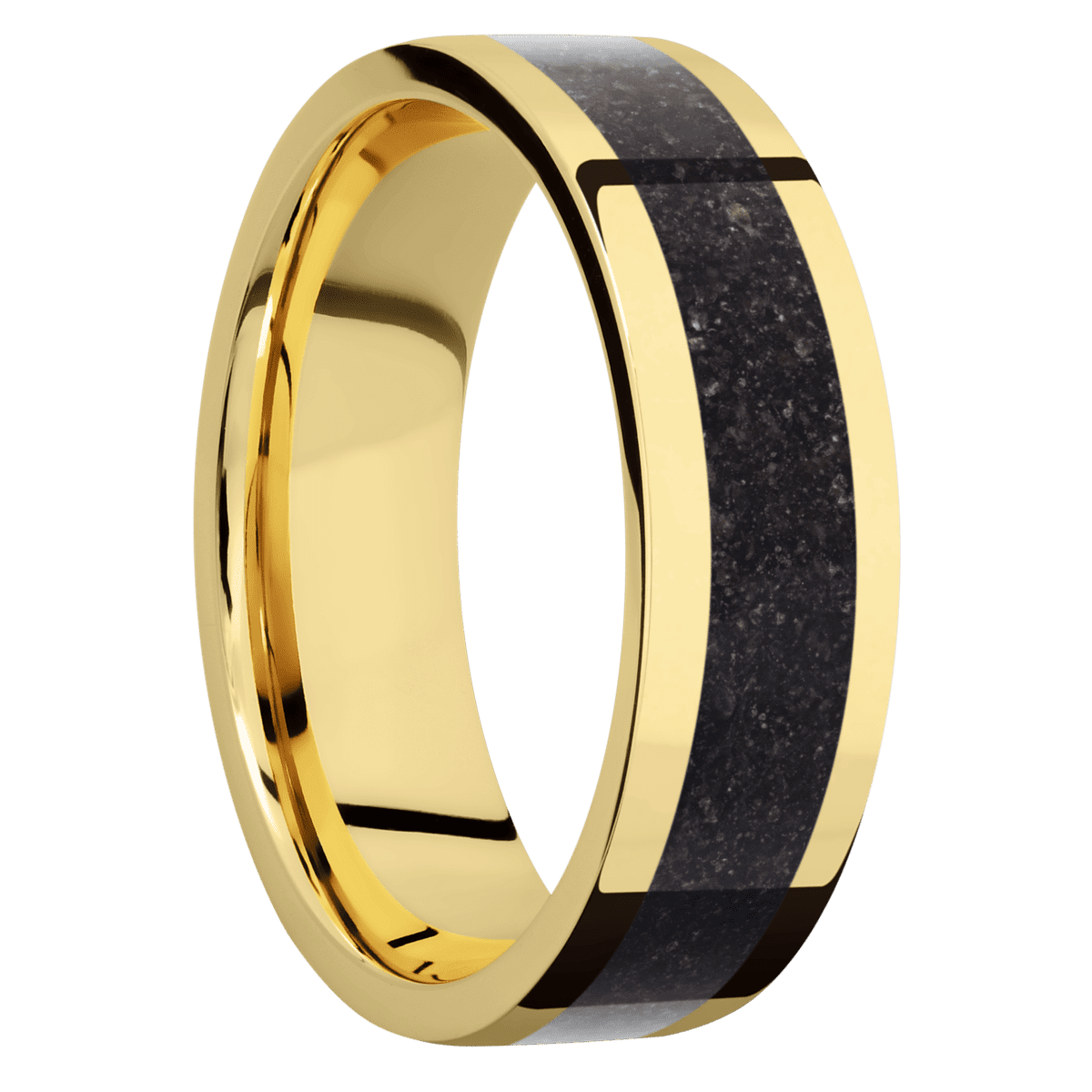 10K Yellow Gold + Polish Finish