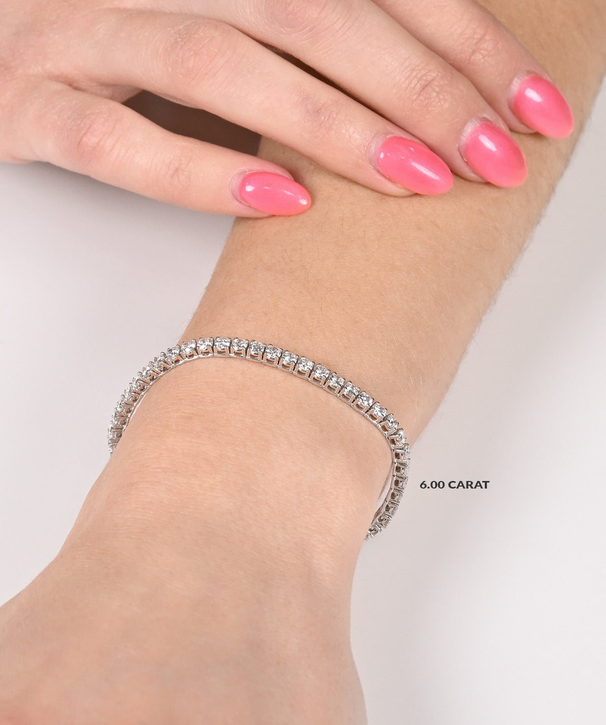 14K Gold Natural Diamond Tennis Bracelets