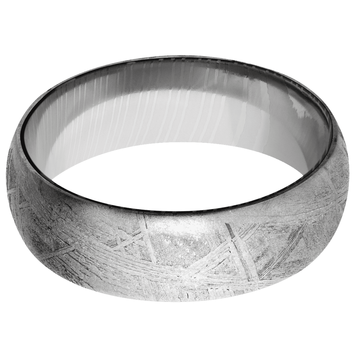 Meteorite + None Finish + Damascus