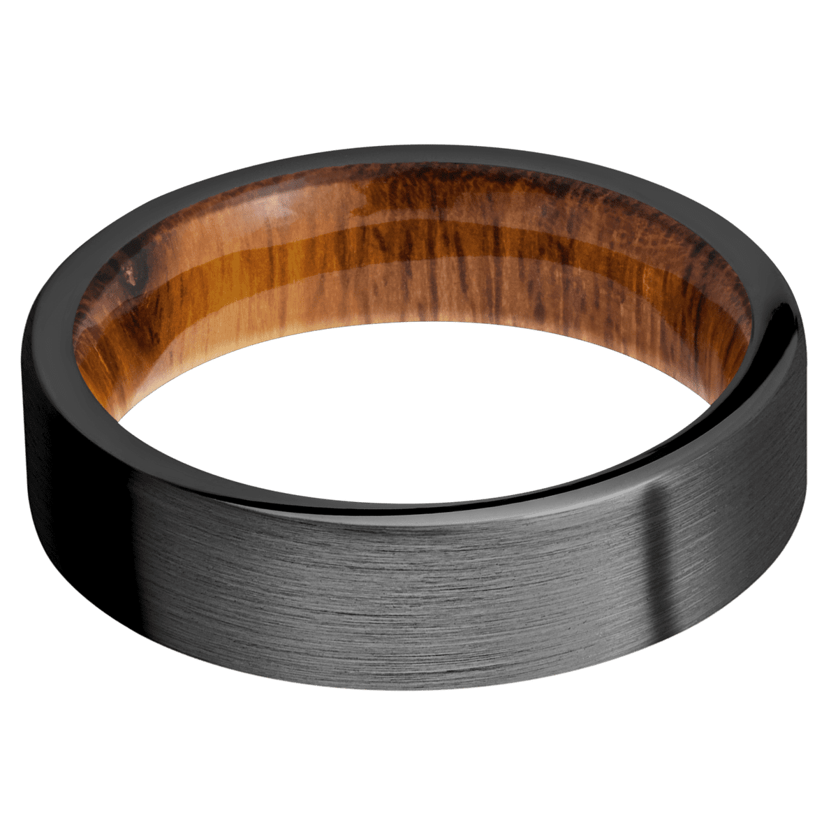 Zirconium + Satin Finish + Desert Iron Wood