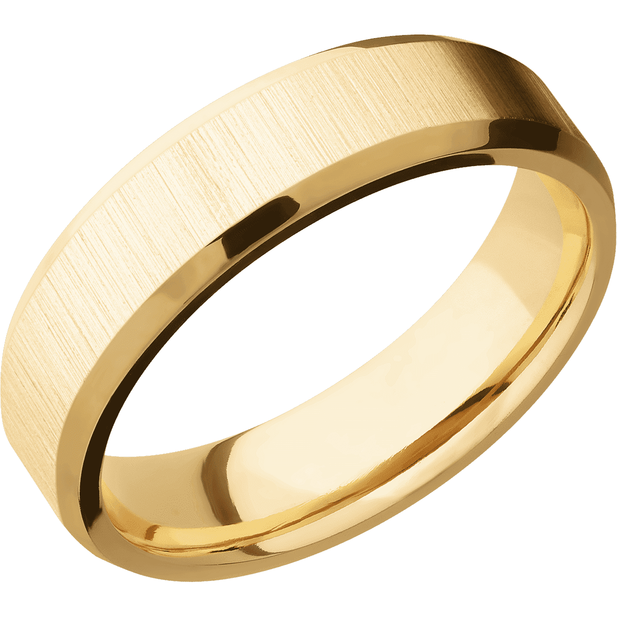 10K Yellow Gold + Crosssatin , Polish Finish