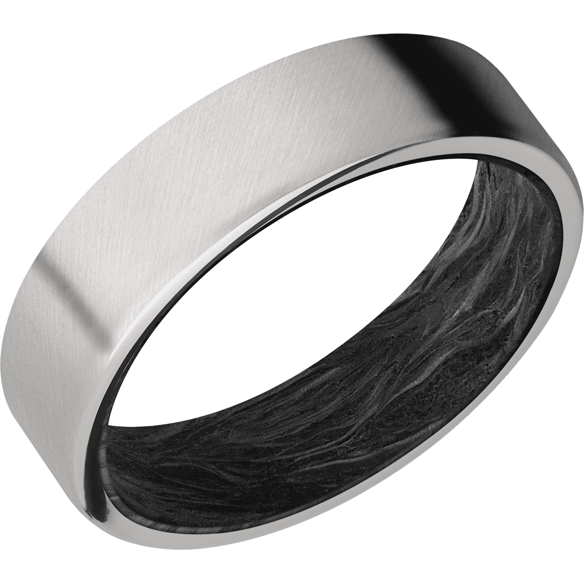 Titanium + Anglesatin Finish + Forged Carbon Fiber