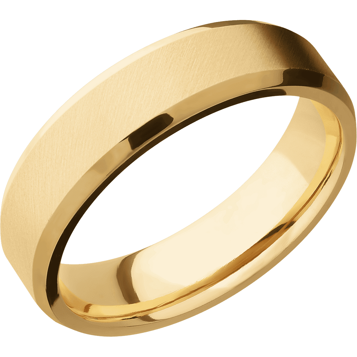 10K Yellow Gold + Anglesatin , Polish Finish