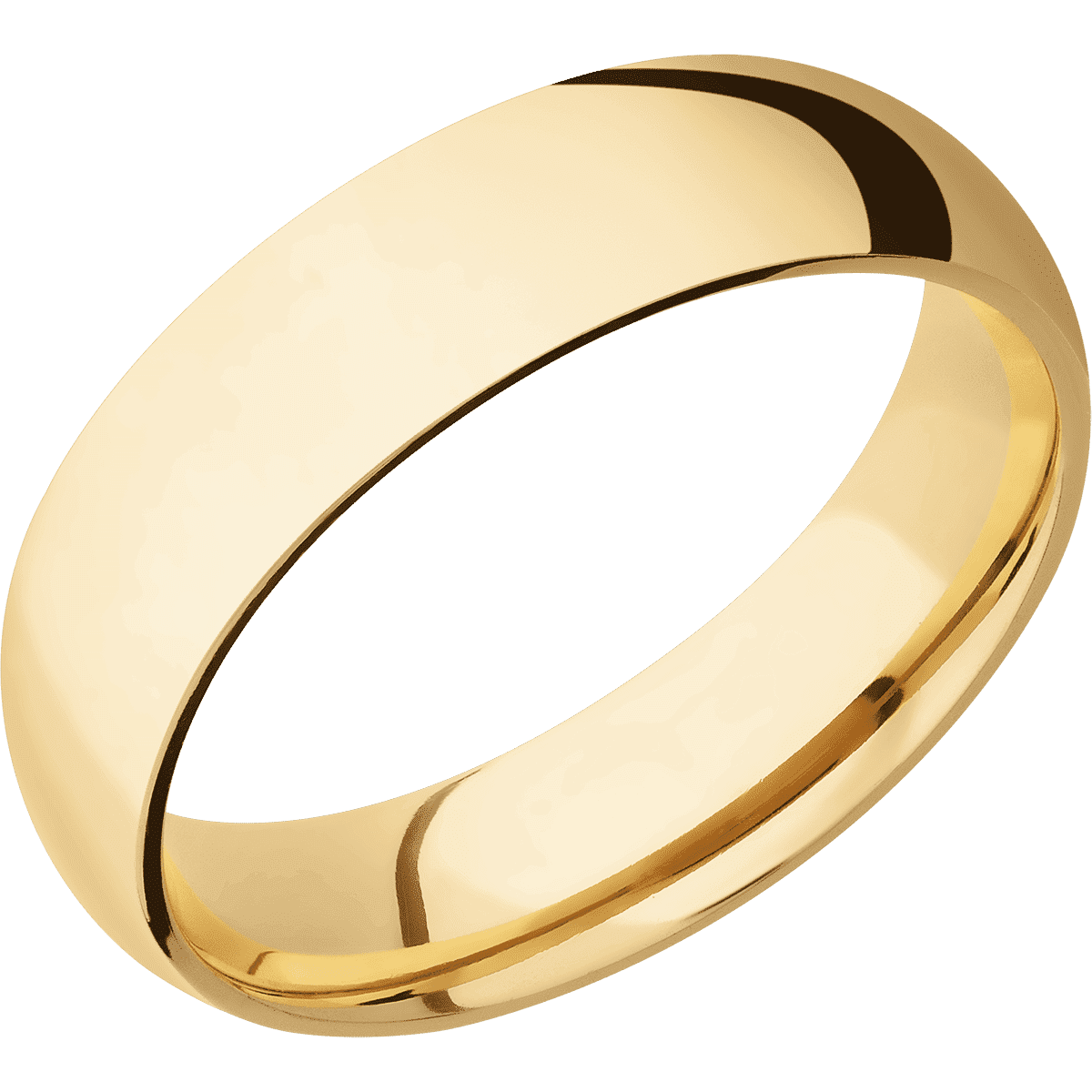 10K Yellow Gold + Polish Finish