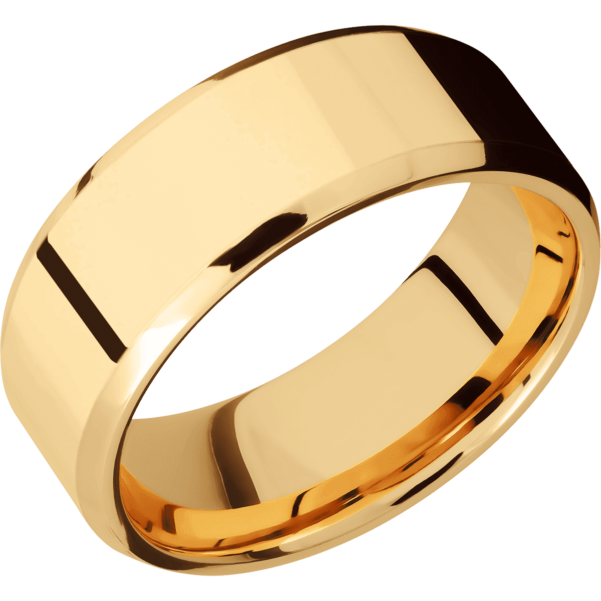 10K Yellow Gold + Polish , Polish Finish