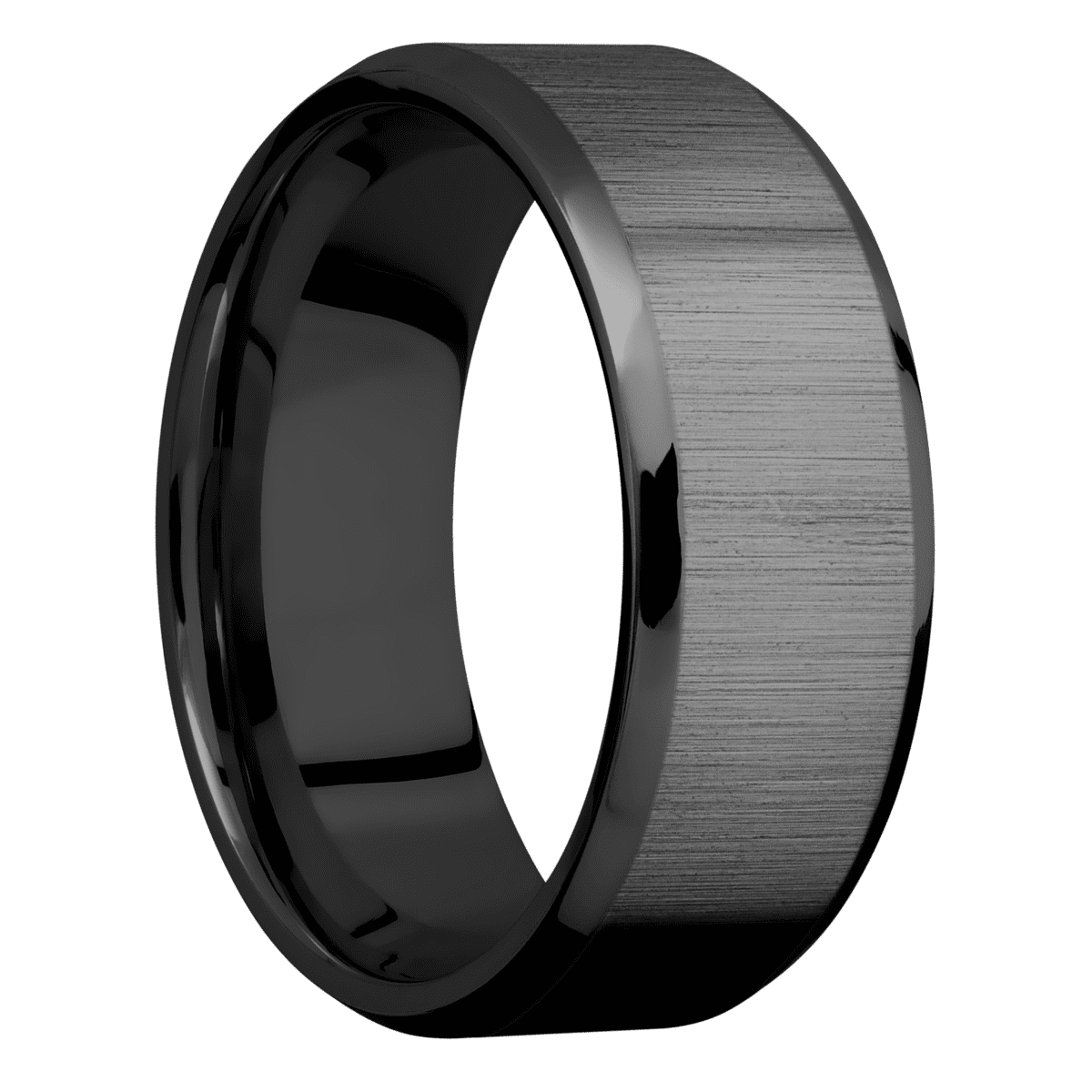 Zirconium + Crosssatinblack , Polish Finish