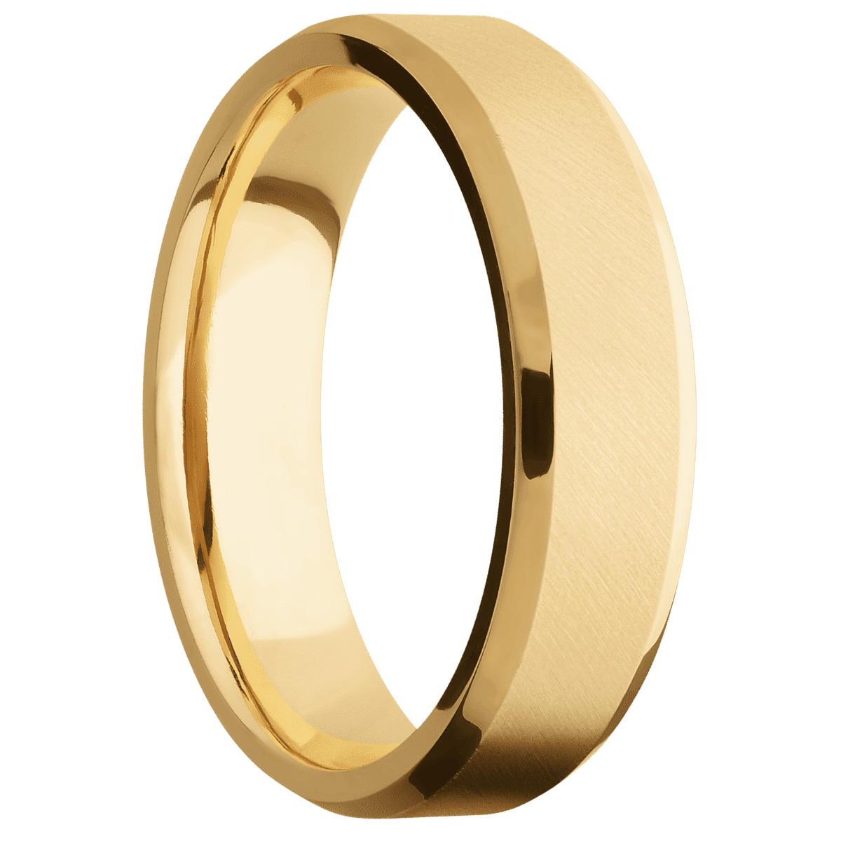 10K Yellow Gold + Anglesatin , Polish Finish
