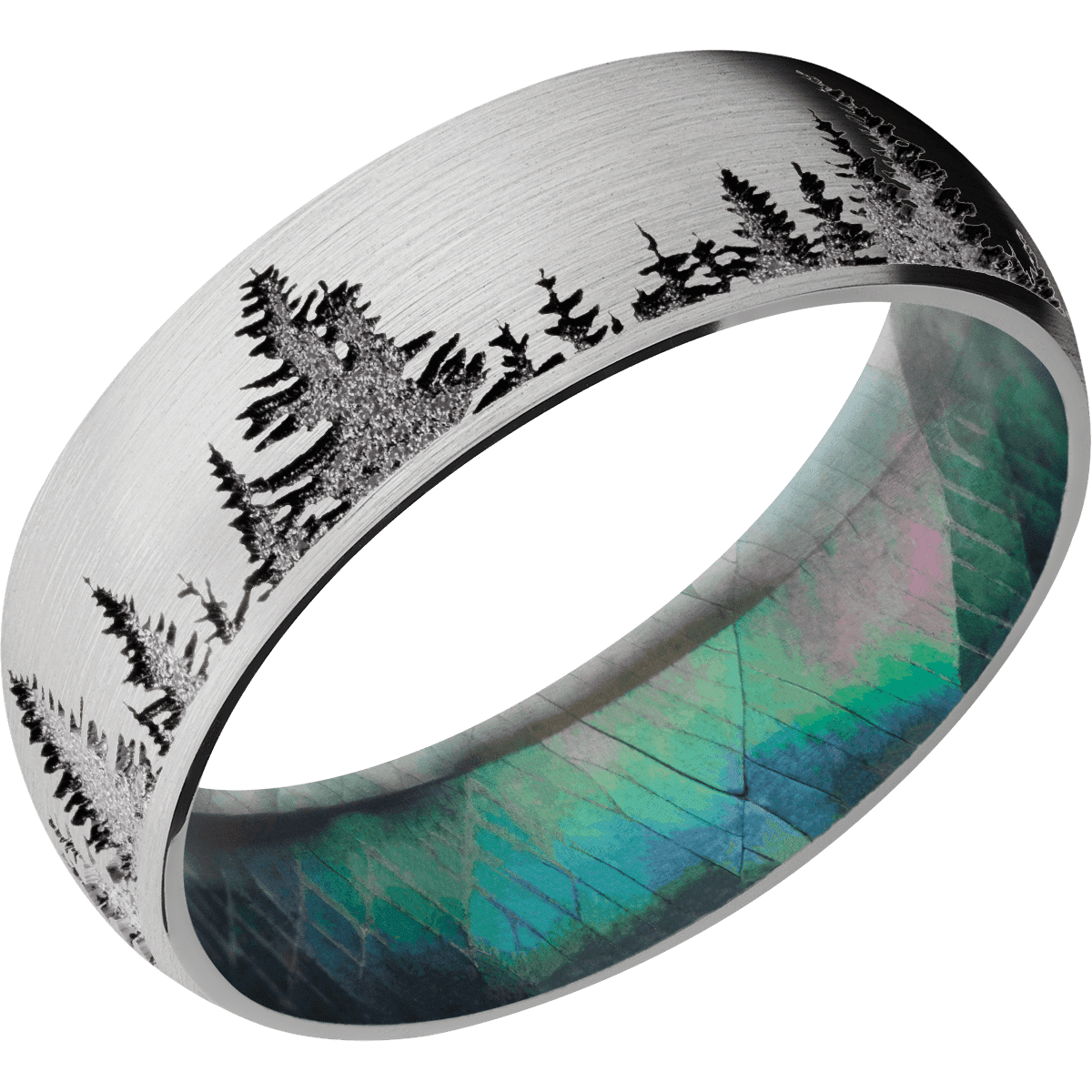 14K White Gold + Satin Finish + BMOP