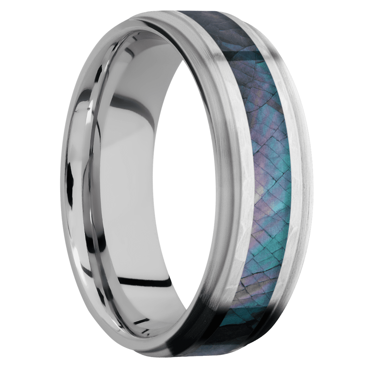 Cobalt Chrome + Hammer , Satin Finish