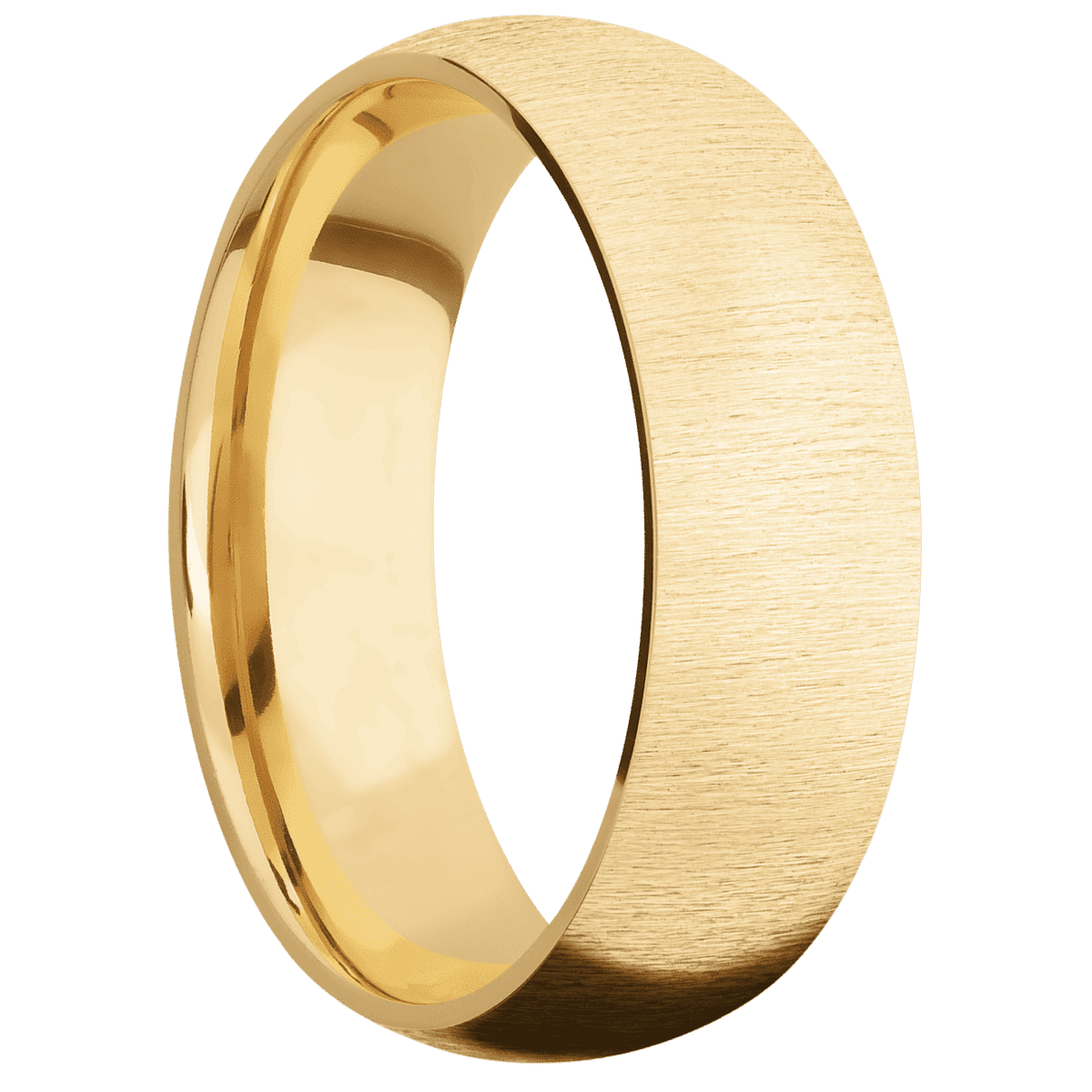 10K Yellow Gold + Crosssatin Finish