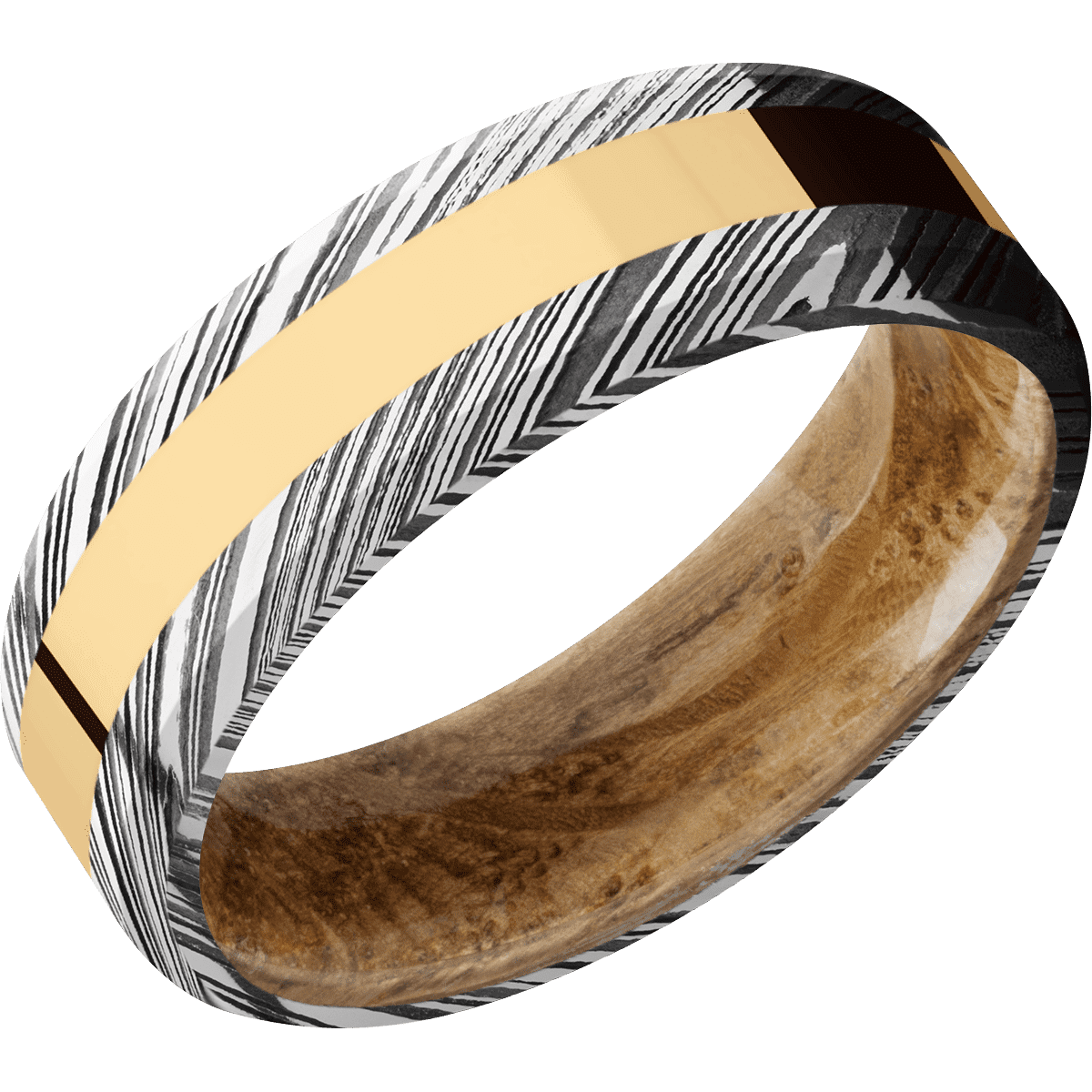 Woodgrain + Acid Finish + Whiskey Barrel
