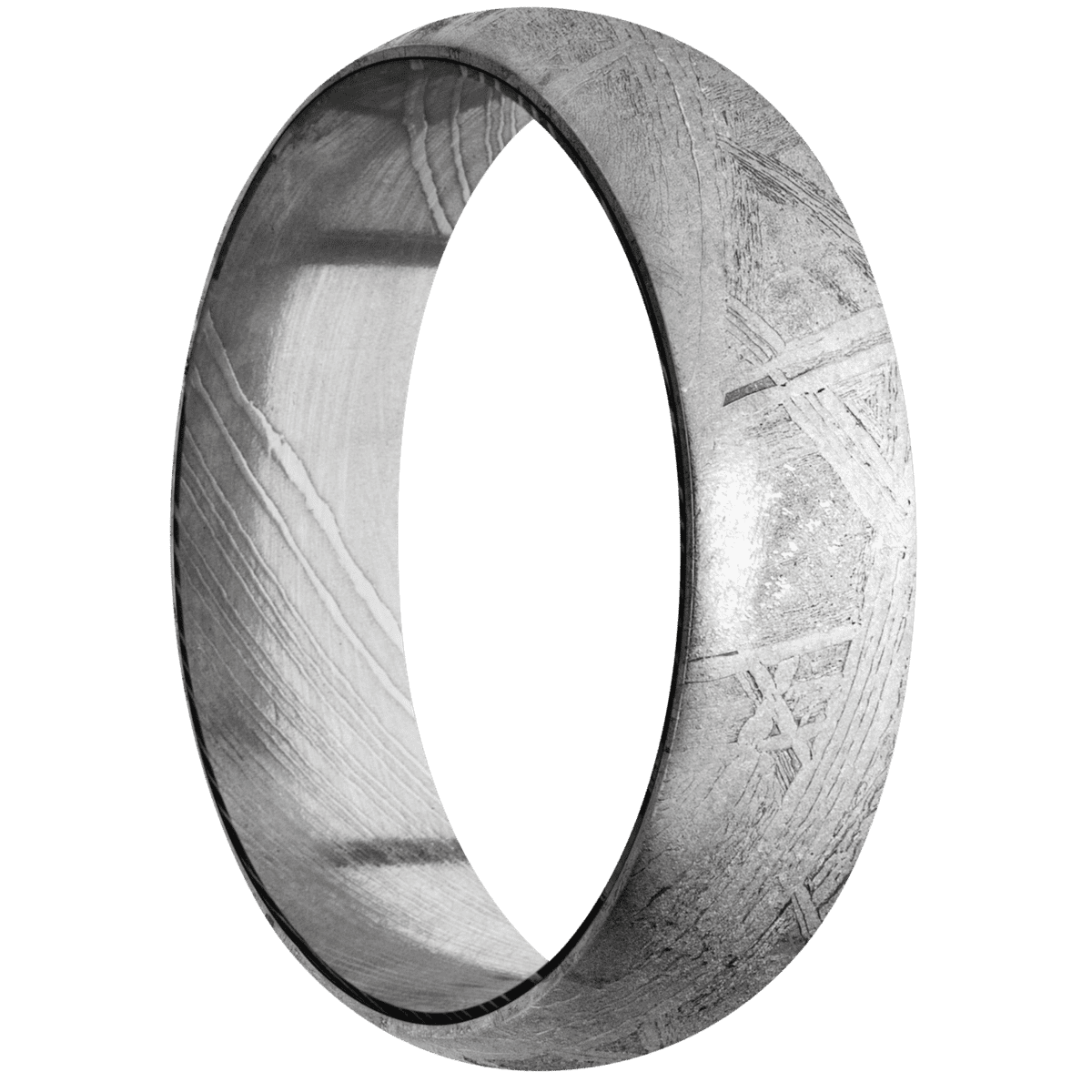 Meteorite + None Finish + Damascus