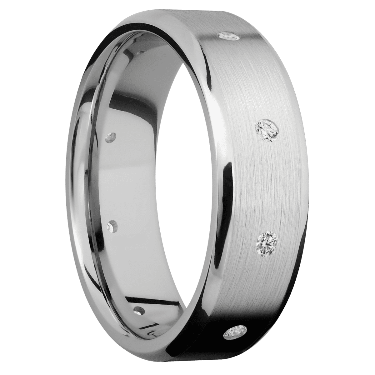 Palladium Silver + Satin , Polish Finish