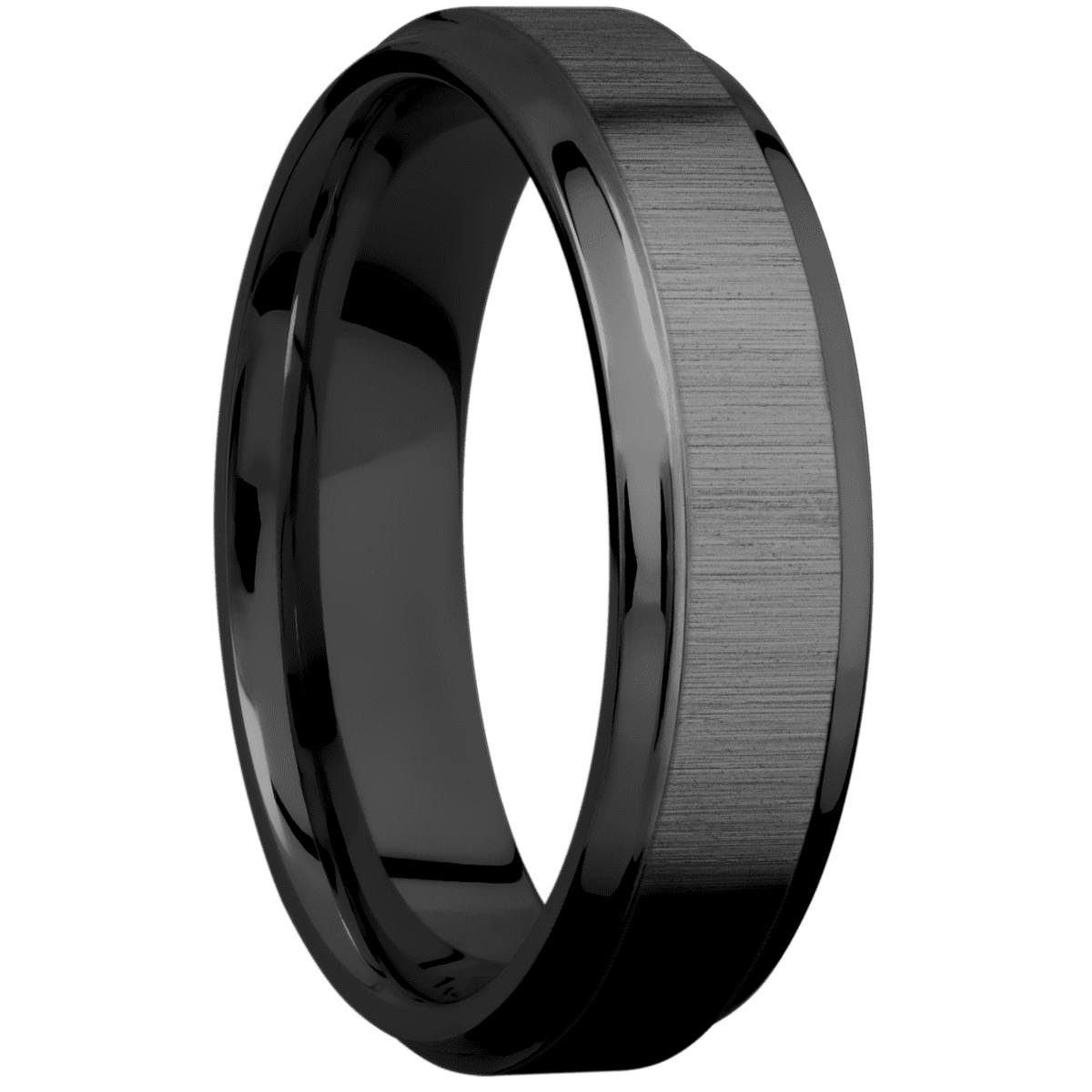 Zirconium + Crosssatinblack , Polish Finish