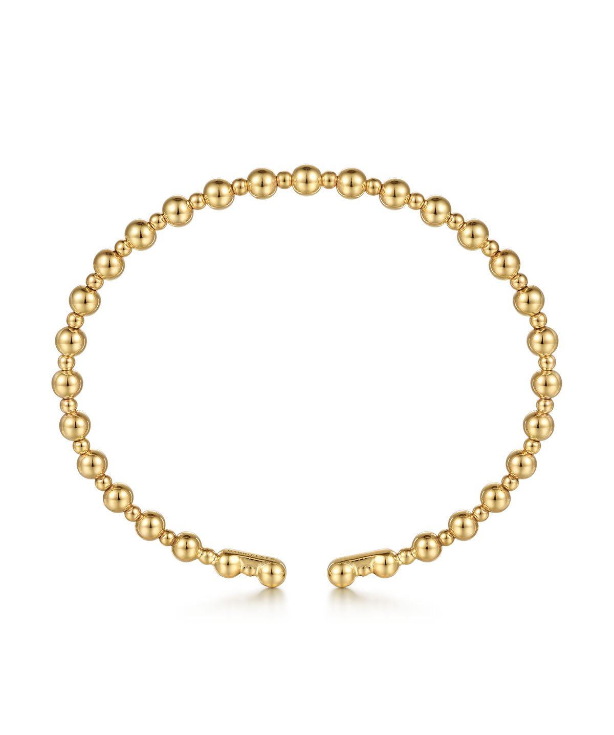 14K Yellow Gold Bujukan Open Bangle