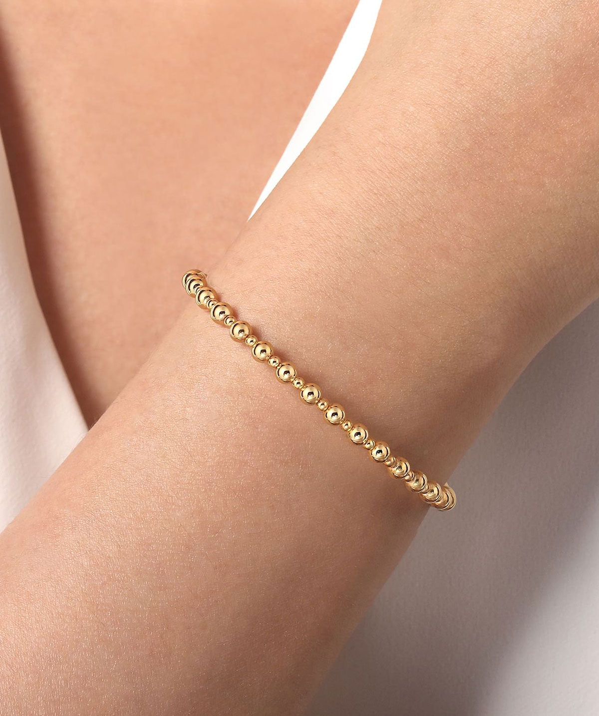 14K Yellow Gold Bujukan Open Bangle