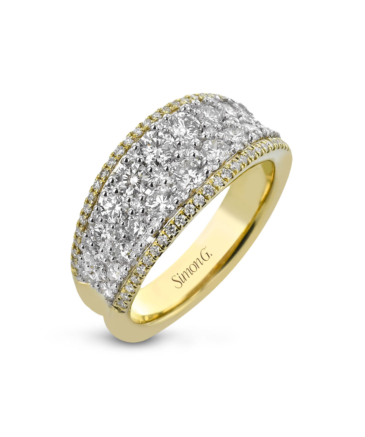 Simon G. 18K Yellow & White Gold Diamond Fashion Ring