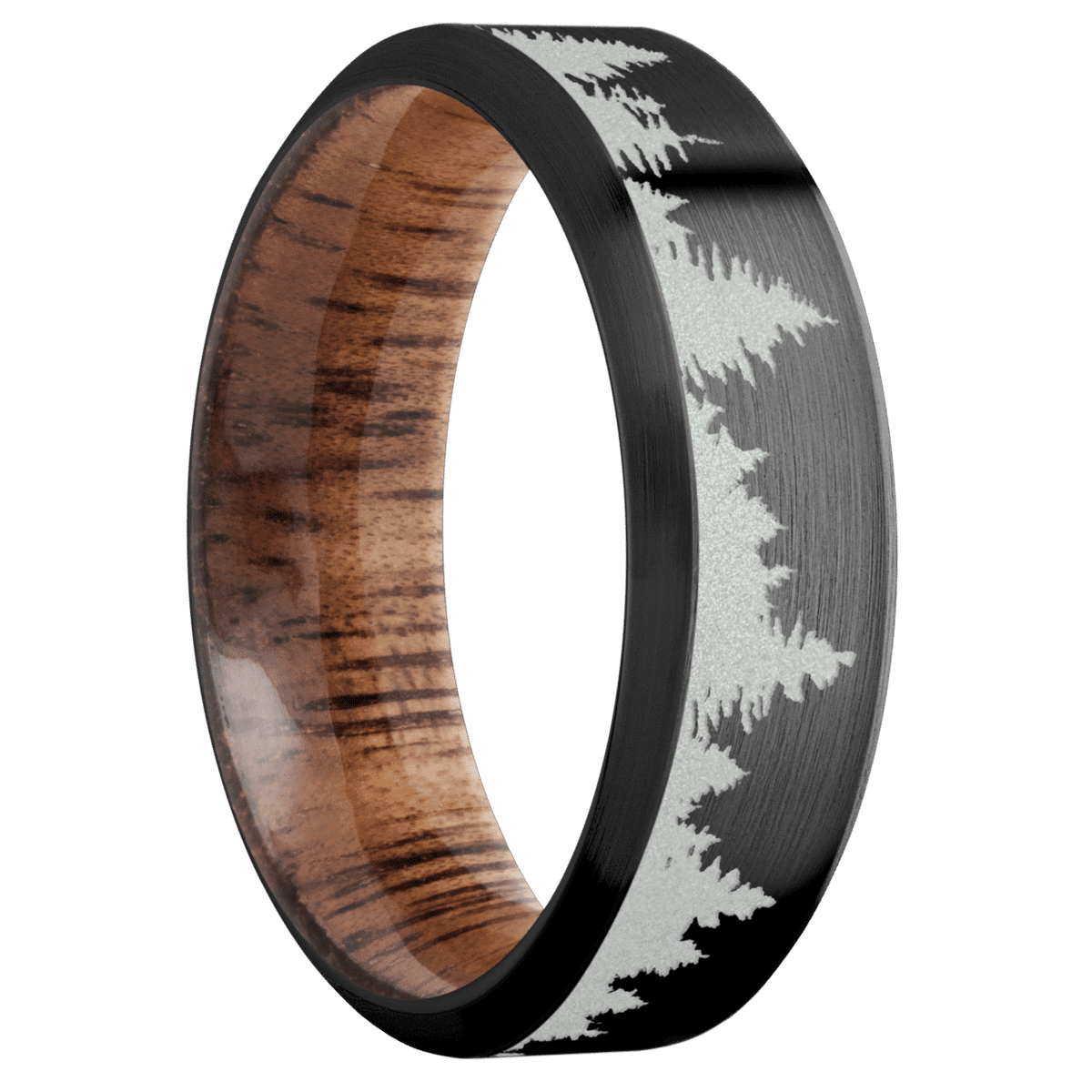 Zirconium + Satin , Satin Finish + Koa