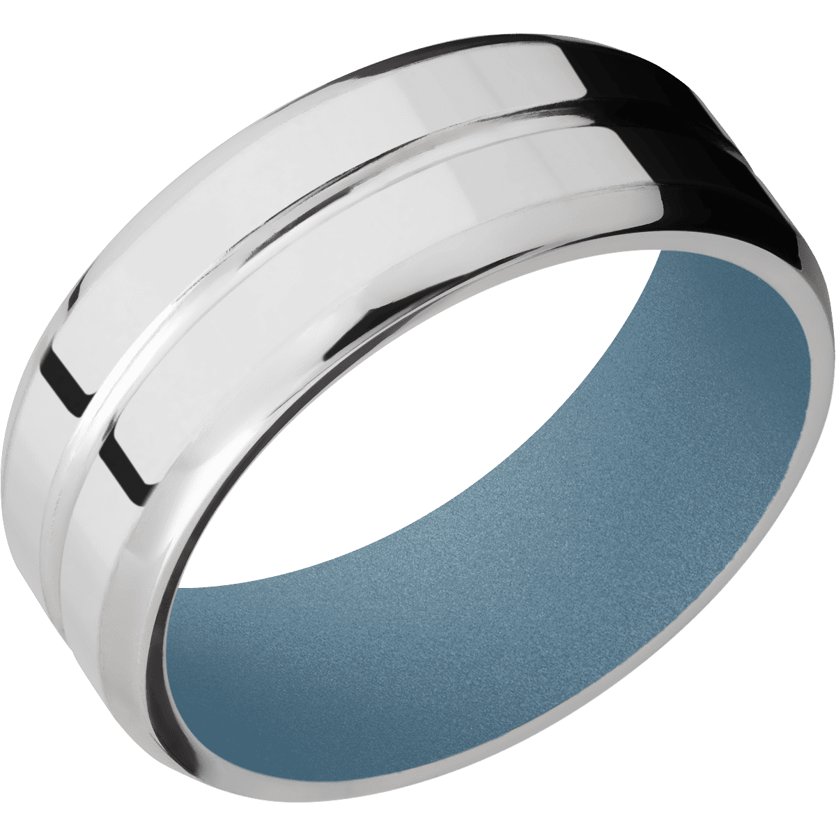 Cobalt Chrome + Polish , Polish Finish + Polar Blue