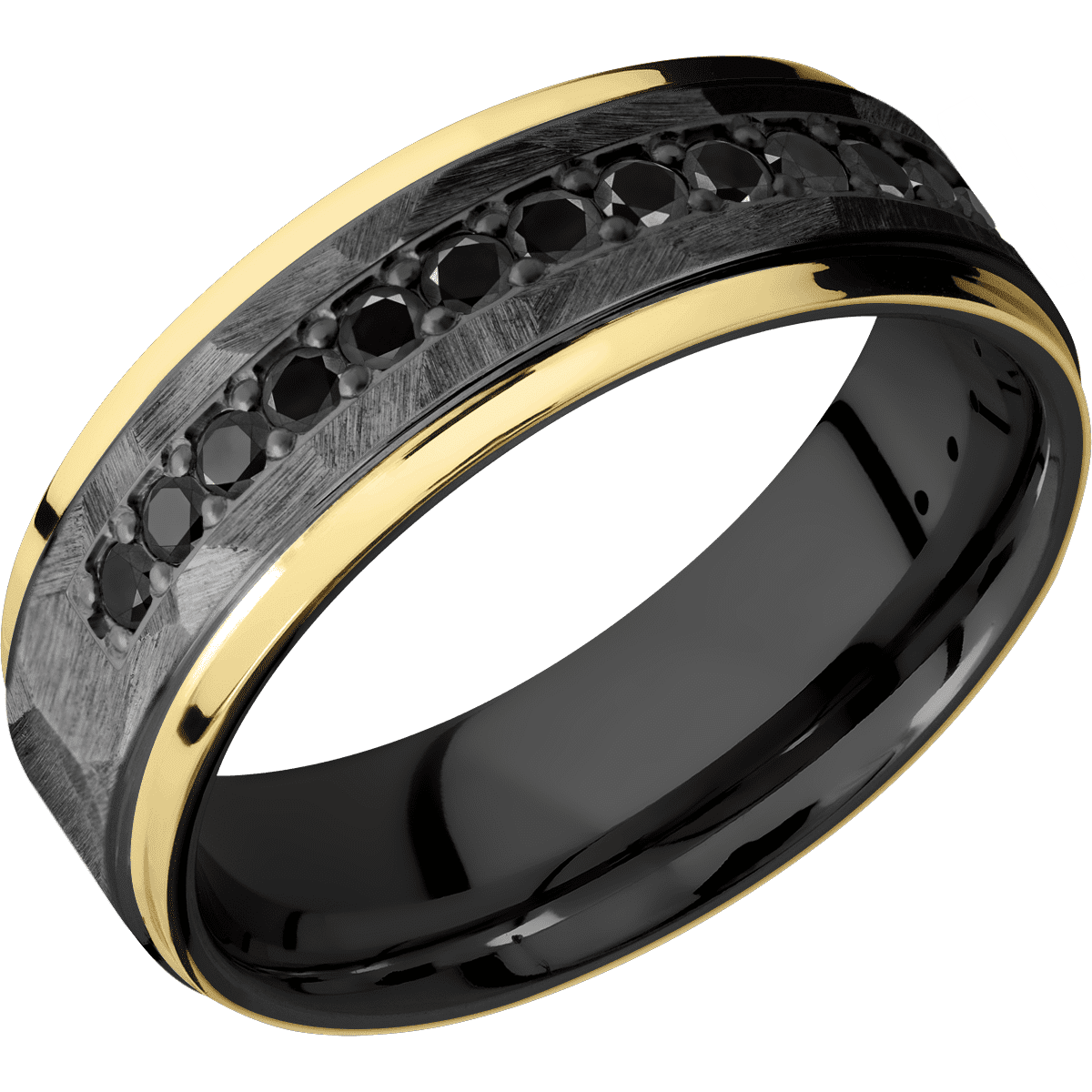 Zirconium + Rock , Polish Finish