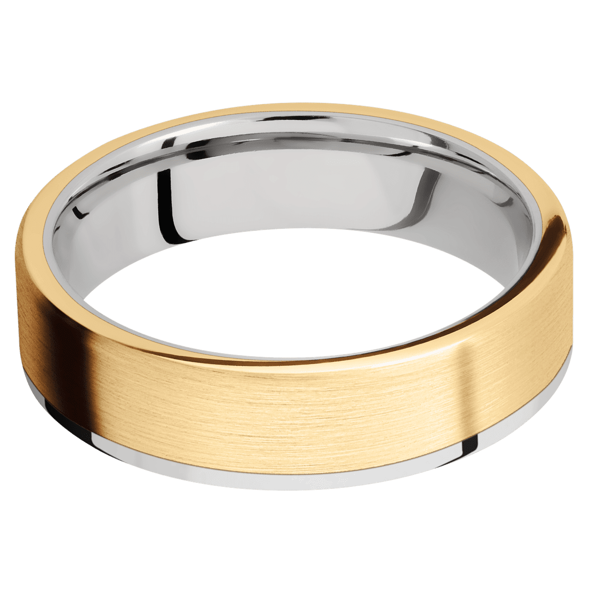14K White Gold + Polish Finish