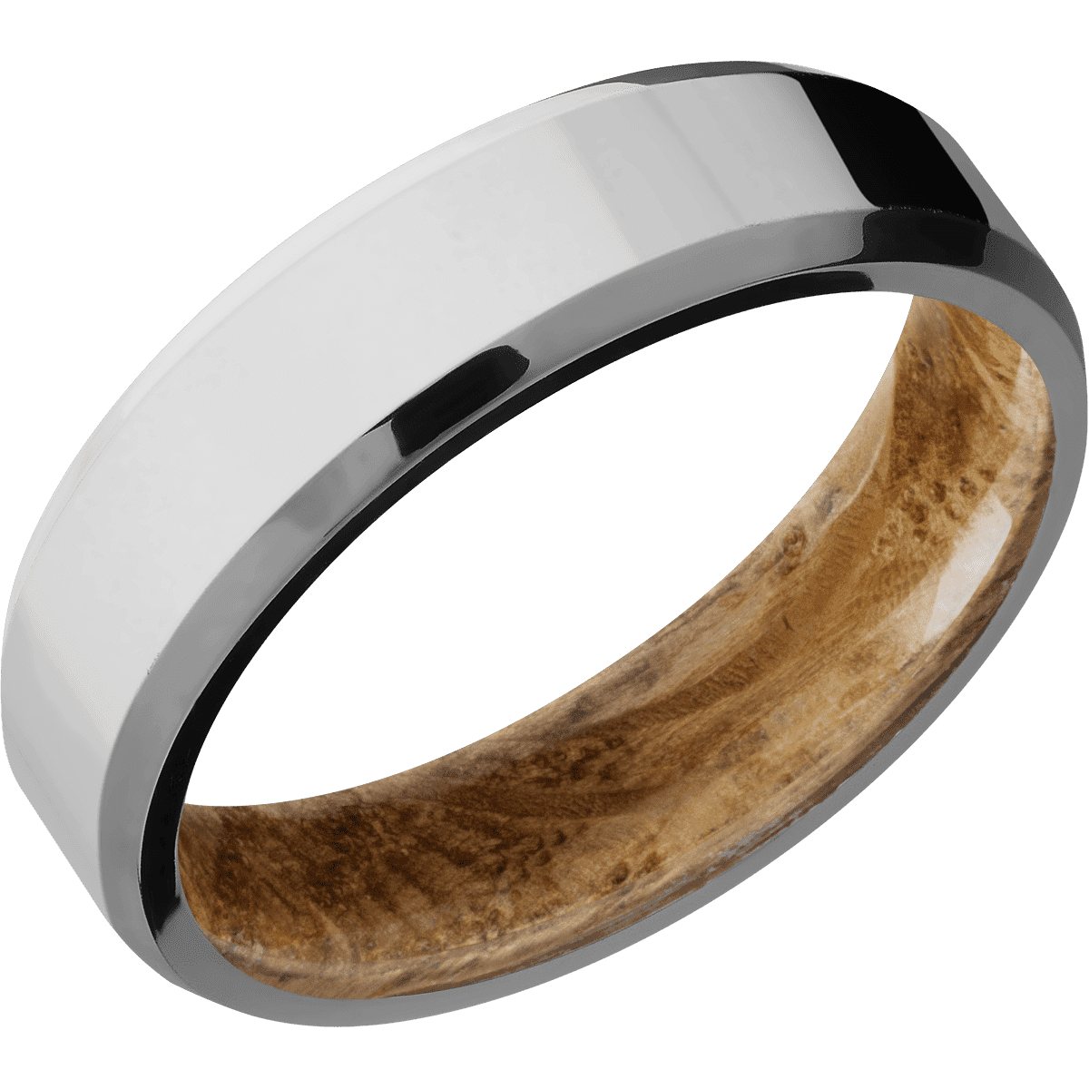 Titanium + Polish , Polish Finish + Whiskey Barrel