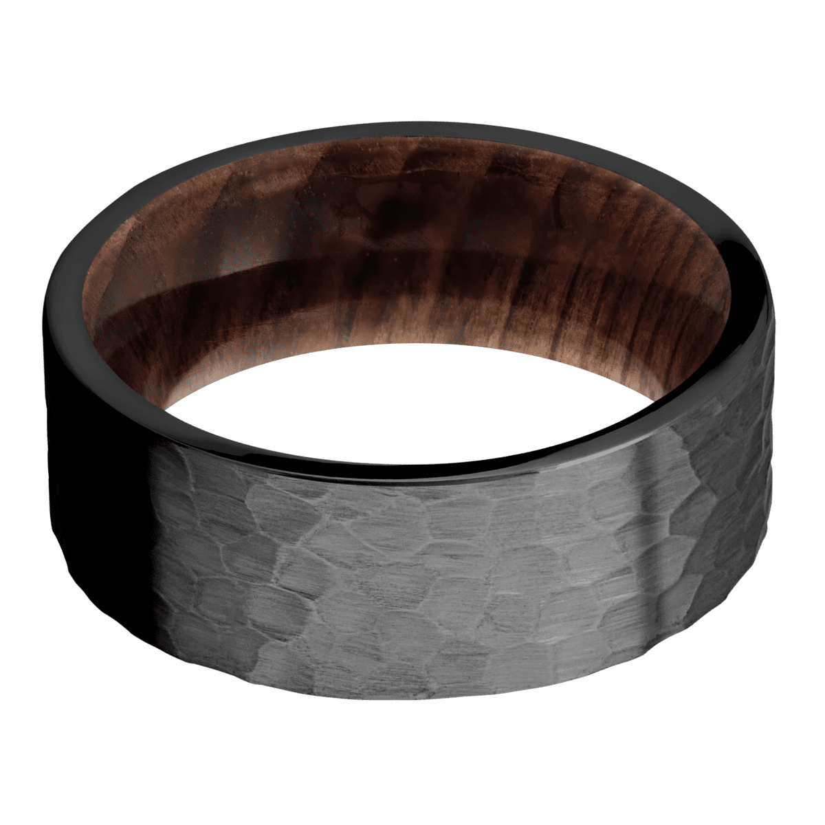 Zirconium + Hammer Finish + Sequoia