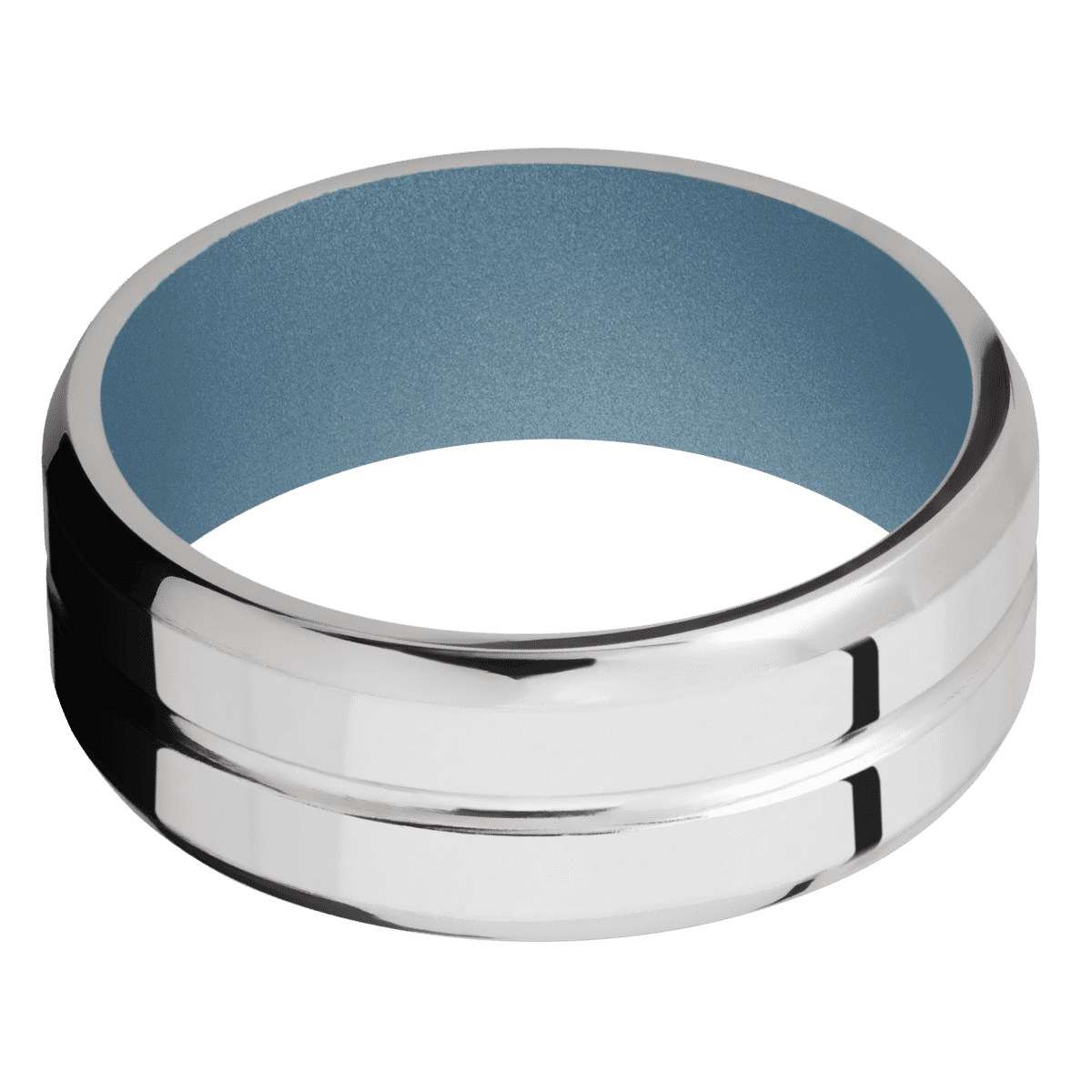 Cobalt Chrome + Polish , Polish Finish + Polar Blue