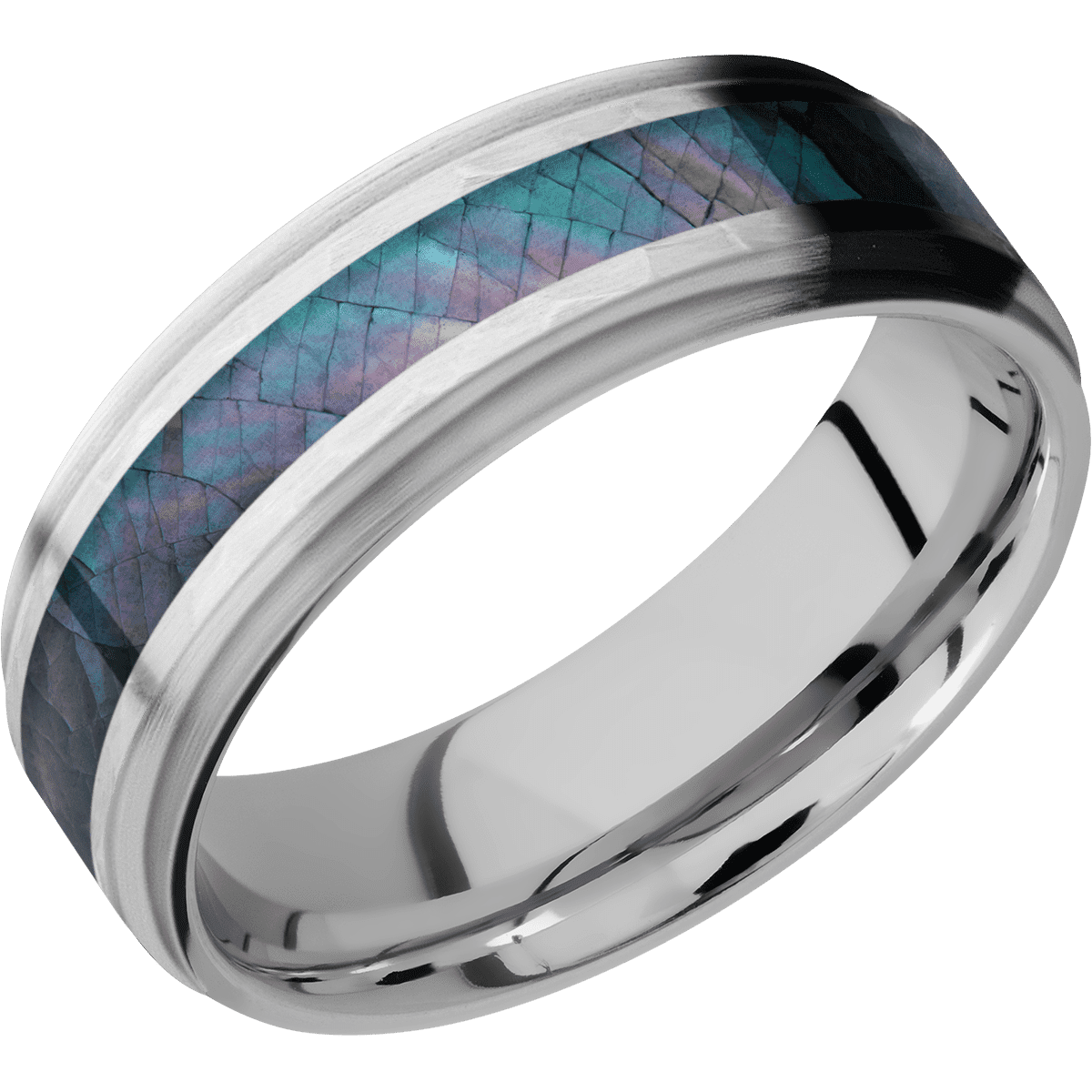 Cobalt Chrome + Hammer , Satin Finish